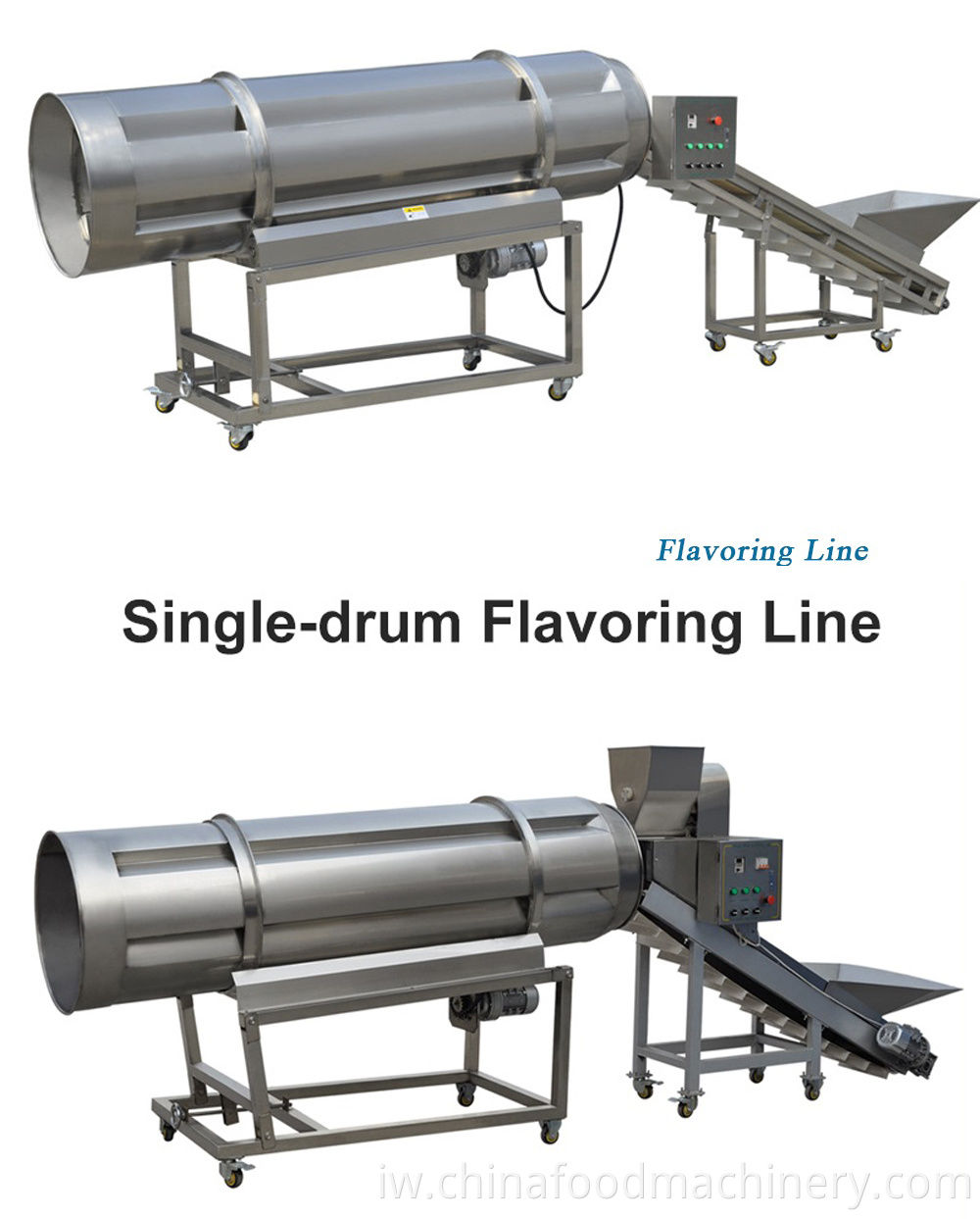 single-drum flavoring line